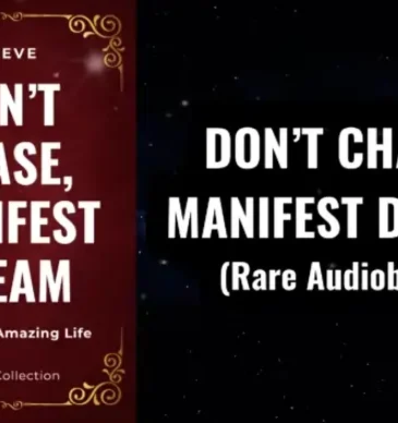 Don’t Chase, Manifest Dream Audiobook