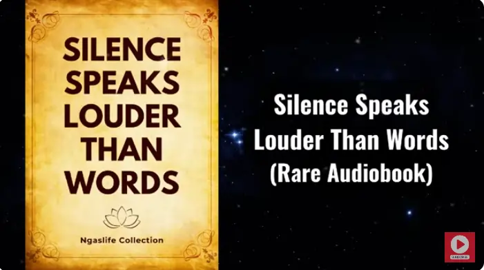 silence speaks louder