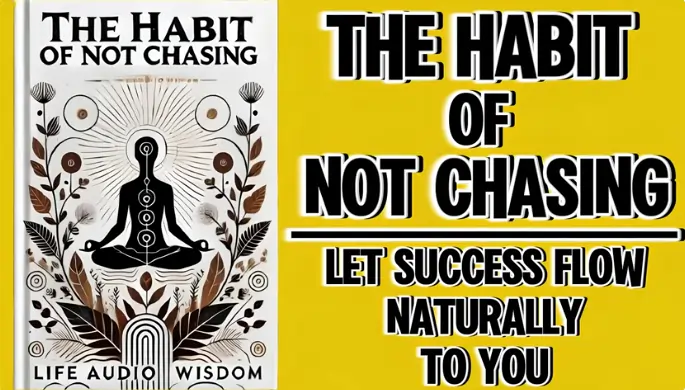 the habit of not chasing