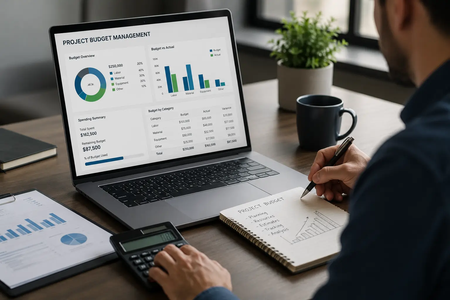 Image project budget management